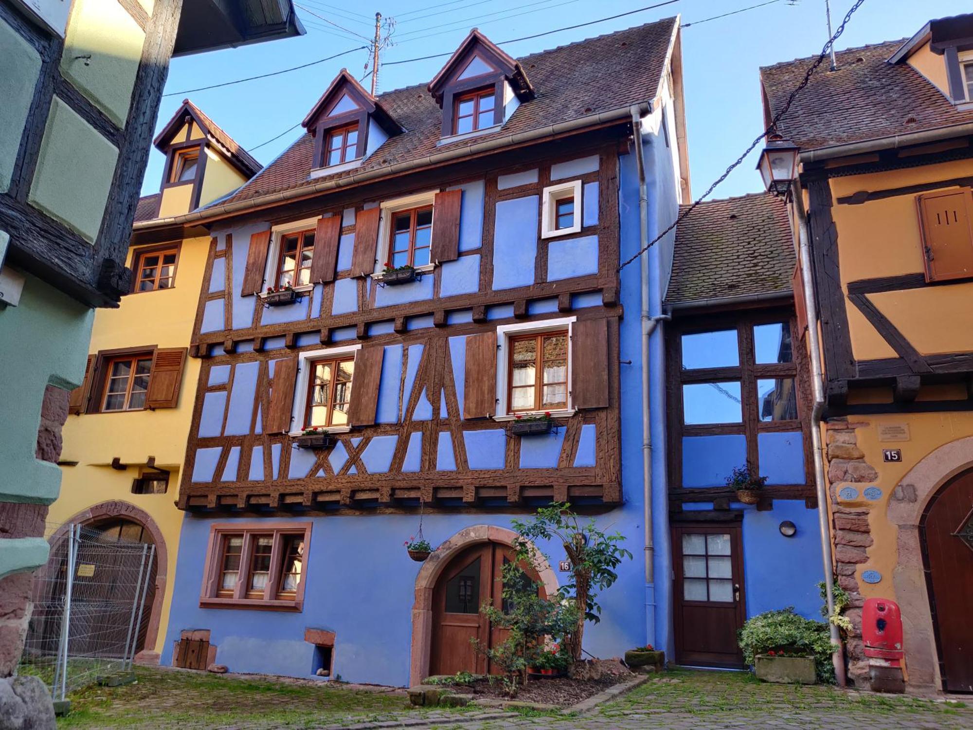 La Maison Bleue - Historic House In The Heart Of Riquewihr Luaran gambar