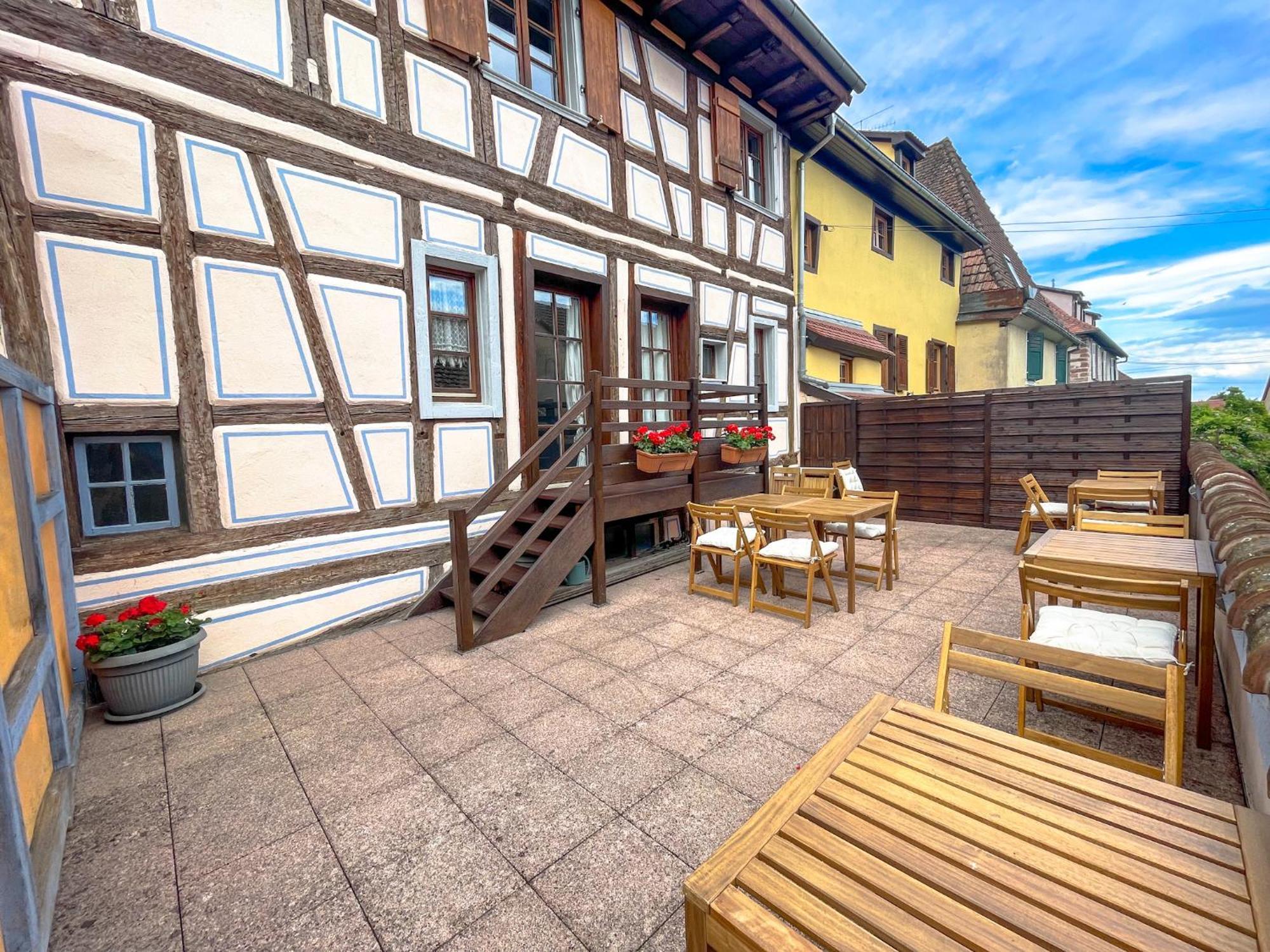 La Maison Bleue - Historic House In The Heart Of Riquewihr Luaran gambar
